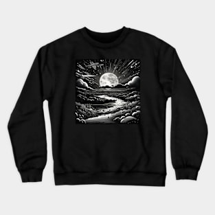 Rockets to the Moon Crewneck Sweatshirt